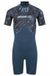 Beuchat Atoll Junior Back Zip 2 Mm Shorty Bleu 10-12 Ans Garçons