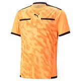 Puma Teamliga Scheidsrechtersshirt Korte Mouw Heren - Oranje | Maat: M