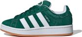 adidas Originals Campus 00s suède sneakers donkergroen/wit