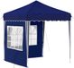 vidaXL Pop-up Feesttent 195 x 195 x 245 cm Blauw Oxford Stof