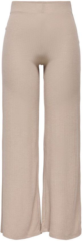 Only Play ONPSEREN Loose Fit Wide Leg Pants Beige Polyester Women's Adults
