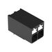 WAGO 2086-1222/300-000 Borne de circuit imprimé 1.50 mm² Nombre de pôles 2 Noir 1 pièce(s)