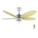 Cecotec Energysilence Aero 4260 Sunlight Plafondventilator, 40 W, DC-motor, 42 inch diameter met 5 omkeerbare messen, ledlicht, afstandsbediening, timer, 6 snelheden