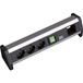 Bachmann DESK 1x schakelaar 3x geaard stopcontact 1x ABD GST18