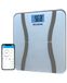 FarmaMed Pèse-personne numérique, smart bluetooth, iOS et Android, mesure de la composition corporelle, technologie d'impédance BIA, poids, graisse corporelle, protéines et IMC