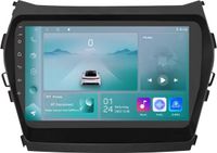Happiq Autoradio avec Bluetooth et CarPlay pour Hyundai ix45 Santa Fe (2013-2017)
