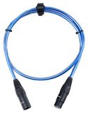 Pronomic Stage XFXM-Blue-1 Microfoonkabel XLR 1 m Metallic Blue