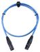 Pronomic Stage XFXM-Blue-1 Microfoonkabel XLR 1 m Metallic Blue