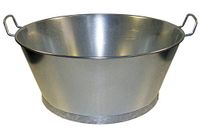 Wolfpack 5060008 - Bademmer verzinkt, 65 x 25 cm, 54 l
