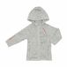 Peak Mountain Fleece sweater voor meisjes Fatora Grijs