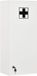 Kleankin Medicijnkast - Spaanplaat - Glas - 30 x 20 x 70 cm - Wit