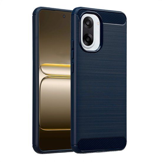 imoshion Hoesje - Geschikt voor OnePlus Nord CE5 - Brushed Backcover - Donkerblauw
