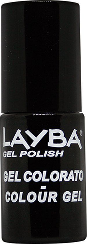 Layla Cosmetics Layba Gel Polish nagellak 5 ml Zwart