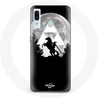 Maniacase Hoesje voor Samsung Galaxy A20 Zelda Moon