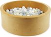Mimii Piscine à balles 110x40 Velours doux Caramel Inclus 500 Balles