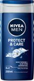 NIVEA 24x Nivea Men Douche Protect & Care Body Face & Hair 250 ml