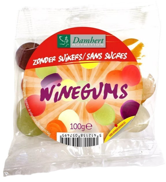 Damhert Damhert Winegums Zonder Suiker