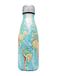 Nerthus FIH 761 thermofles van roestvrij staal 350 ml dubbelwandig wereldkaart design sport werk