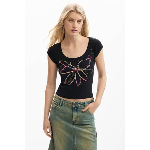Desigual top zwart