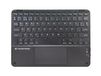 Conceptronic TOBIN01BES Clavier Bluetooth QWERTY Espagnol Noir