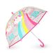 Legami - Dancin' In The Rain kinderparaplu, eenhoornthema, winddichte structuur, handmatige opening, stoffen sluiting met naamruimte, haakgreep, 73 x 65 cm, roze, S