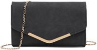 Miss Lulu Dames Clutch Elegante Envelop Avondtas met Ketting Hoge Kwaliteit Handtas voor Bruiloften Feesten en Gala's