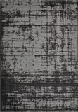 Tapis d'extérieur, résistant à l'eau, tissé plat, 123 x 180 cm, gris