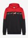 Puma Around The Block hoodie Heren Maat L Rood/Zwart