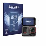 Savvies Screenprotector voor Insta360 Ace Pro 2 - Folie Beschermfolie transparant 6 Stuks