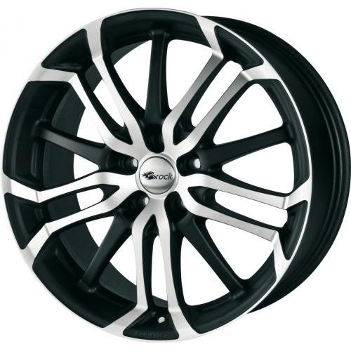 Brock B26 - 18 inch velg - 5x112 - ET42 - Mat Zwart Gepolijst