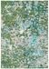 Safavieh Madison Collectie MAD425Y Boho Abstract Distressed Area Rug, 3' x 5', Groen/Turkoois