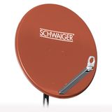 Schwaiger SPI800 satelliet antenne 75 cm Rood