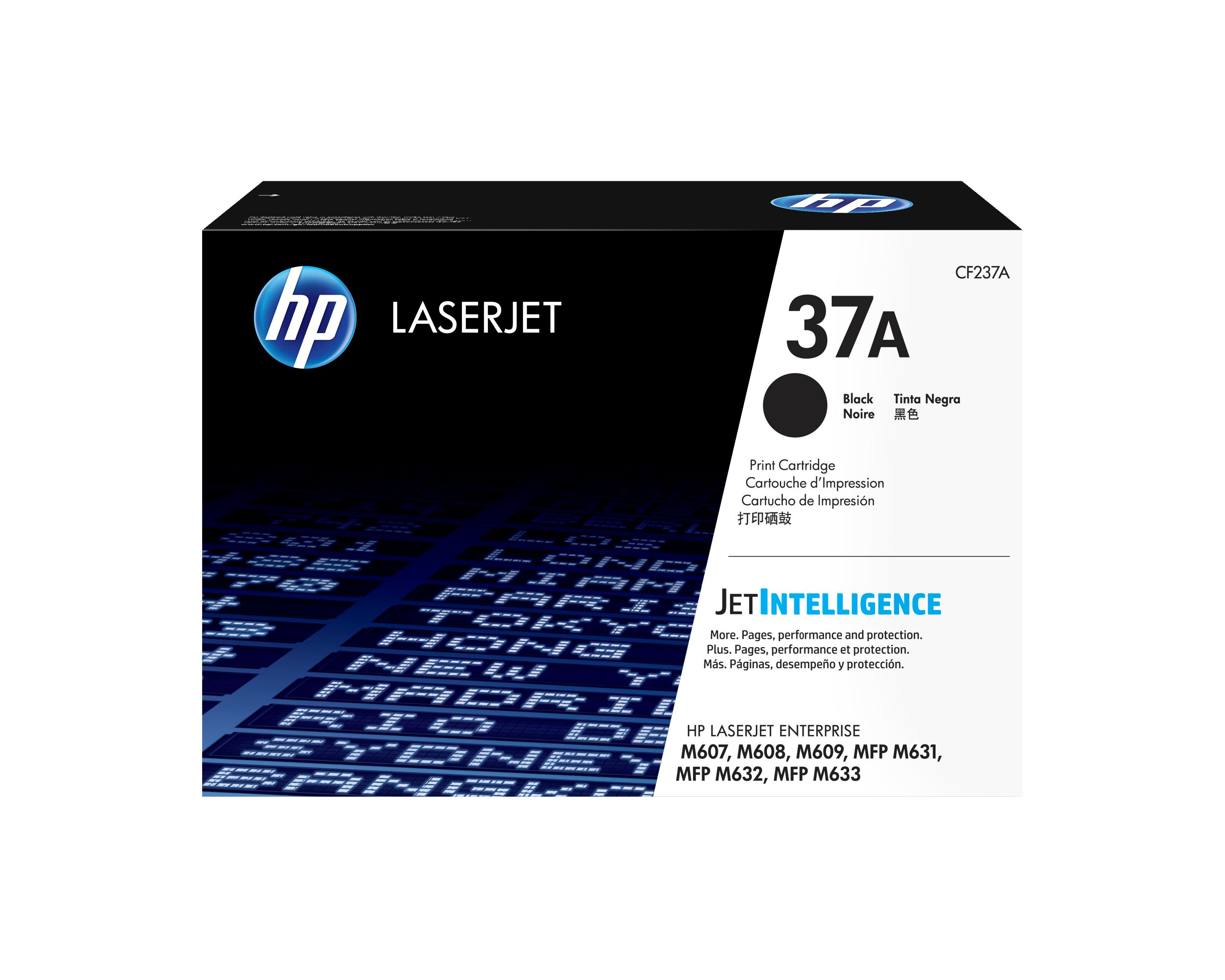 HP 37A Zwarte LaserJet Tonercartridge - Origineel