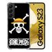 Cokitec Samsung Galaxy S23 Gehard Glas Beschermhoes - Manga One Piece Doodskop