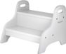 Kindsgut - Marchepied enfant - Conception en bois gris clair - 2 marches - Durable et montage facile - Tabouret de toilette enfants