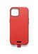 UNTAGS - iPhone 12/12 Pro Palette Cover - Ledereffect Materiaal - Zachte Microfiber binnenkant Anti-kras - Rood