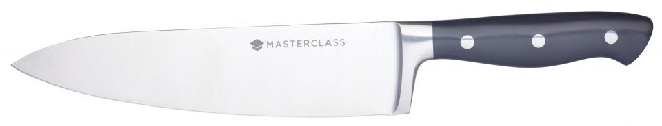 Masterclass Edgekeeper Keukenmes - 20 cm - Zwart/Zilver