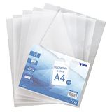 Waytex 931308 Hoekhoes, transparant, A4, generfd, 90 micron, 50 stuks