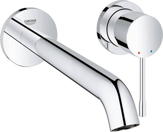 GROHE Essence New Wandgemonteerde Inbouw Wastafelkraan - Chroom