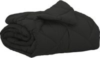 vidaXL Zomerdekbed 200 x 155 cm Zwart