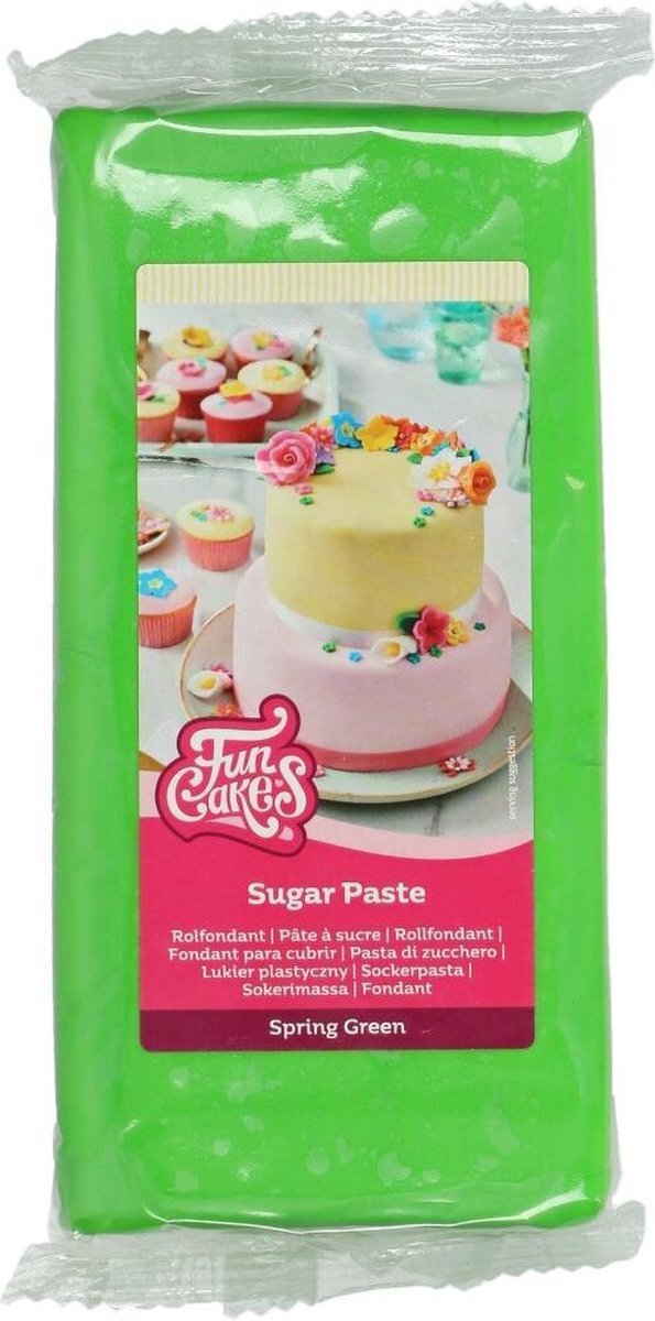 FunCakes Rolfondant Groen - 1kg