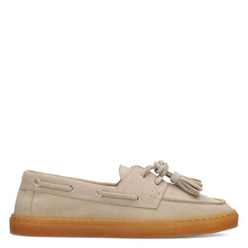 Poelman Ilse suède bootschoenen zand