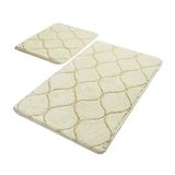 Badmatset, 2-delig, beige