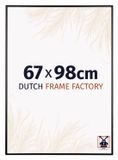 Dutch Frame Factory Fotolijst 67x98 cm - Aluminium - Zwart Mat - Kampen