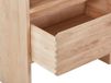 CAVIZO Meuble de lavabo en chêne massif - Clair naturel - 60 cm