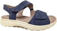 Gabor 86.815.36 Rolling Soft Sandalen Blauw Suede Dames