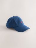 Next - Heren Pet met borduursel - Blauw