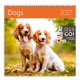 Helma365 CA02-2027 Schrijfkalender 30 x 30 Honden