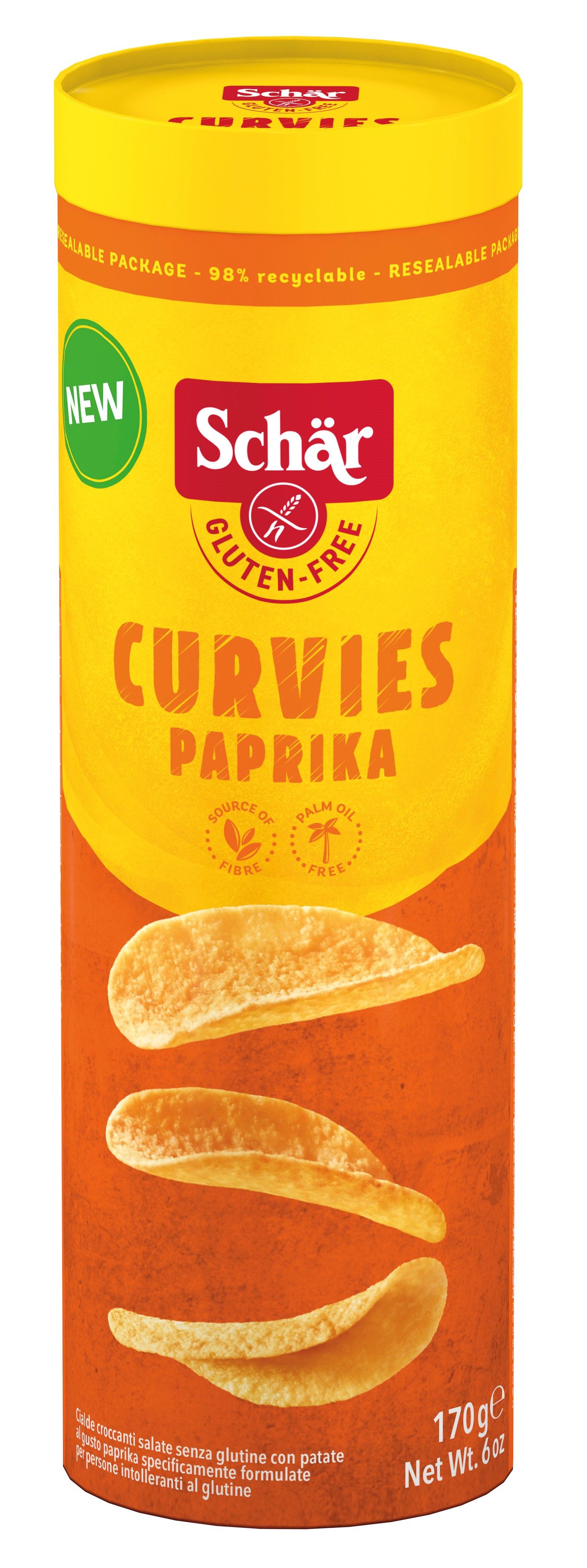 Schar Curvies Paprika - 8008698031018