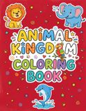 Animal Kingdom Coloring Book: 32 Unique and Easy to Draw Animals with Animal names for Easy Learning for ages 2-6